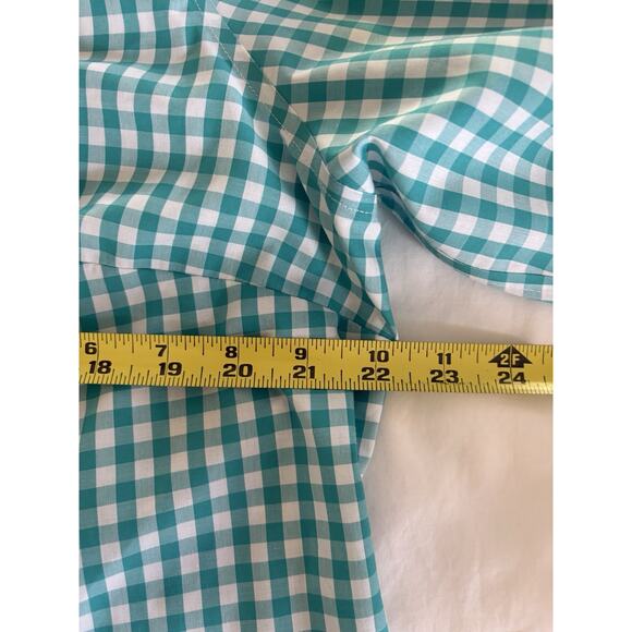 Jones New York Signature Women's Size-Large, green Print Long Sleeve - Picture 2 of 15